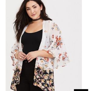 Torrid Circle Sleeve Kimono